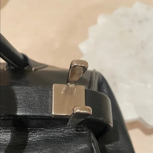 Prada  Doctors black Leather bag with  Silver hardware - Picture 7 of 16